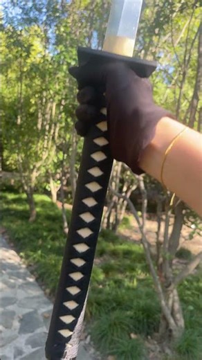 9260 Spring Steel Ninjato | Minimalist Straight Blade | #Shorts