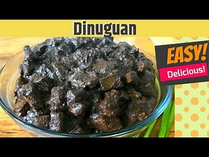 How to Cook Dinuguan the Easiest Way! | (Pork Blood Stew)