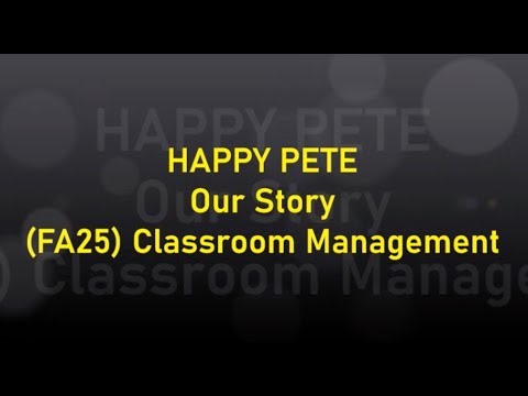 (FA25)Kean University Happy PETE_PED 2811 Classroom and Behavior Management