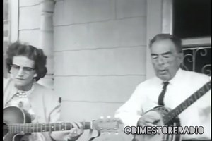 Bascom Lamar Lunsford and wife, Freda, singing "Stand With Me"(?) "[Lunsford's] mention of religion comes easily. He's also a composer and only recently joined with his wife Freda in writing a folk spiritual, a portion of which asks "Has your burden been lifted "Is your soul set free? "Then won't you come over and stand with me" Filmed by documentarian David Hoffman. #bascomlamarlunsford #fredaenglish #folk #folkmusic #dimestoreradio | Dime Store Radio