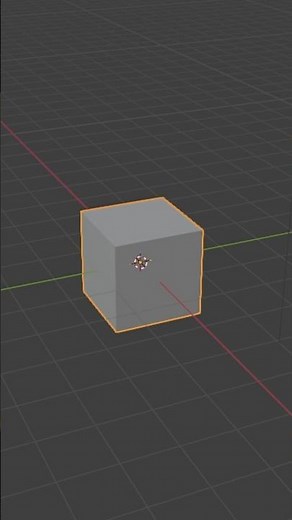 Blender Beginner Tutorial: 3D Cube #blendertutorial