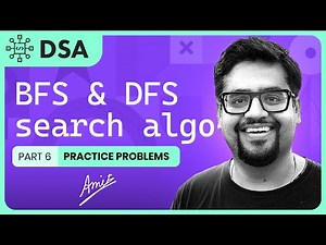 BFS & DFS | Breadth First Search | Depth First Search | Graph Traversing | DAA | Part 6