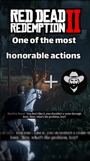 Red Dead Redemption 2 : when you help people ?
