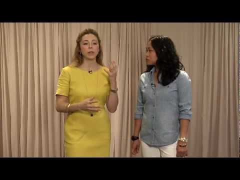 How to Wear Monet Button Clip Earrings- Katie