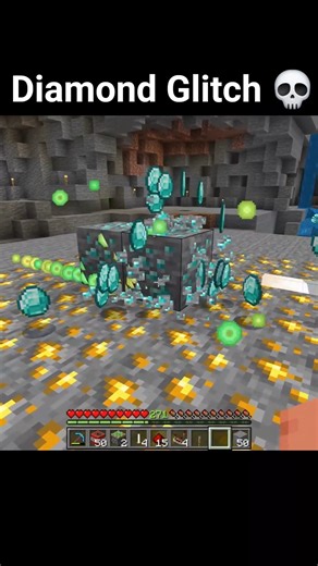 New Infinite Diamond Glitch Moment in Minecraft Part 16