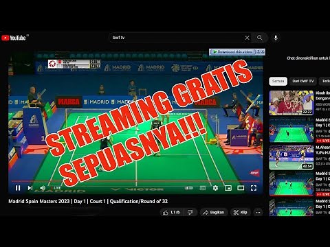 Cara Nonton Streaming BADMINTON LIVE + Jadwal & Hasil Lengkap BWF