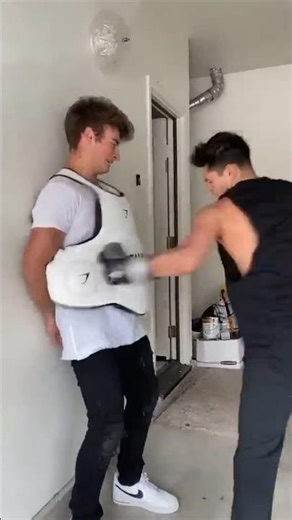 When Ryan Garcia Did Punch Challenge With UFC Legend Francis Ngannou! Video Credit @RyanGarcia