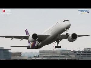 LIVE from Brussels Airport | BRU Plane Spotting