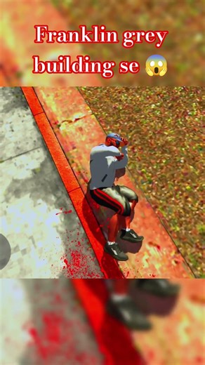 Indian bike driving 3D mein Franklin gir Gaya building se 😱 new update 🎯 secret code 🤑 #shorts