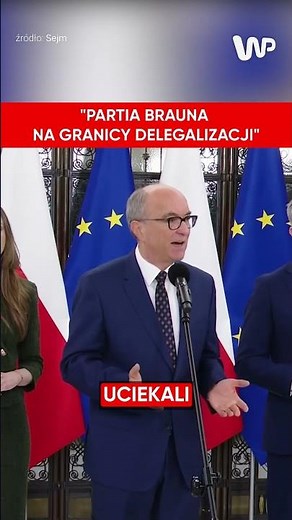 Partia Brauna do delegalizacji. Wyraźna sugestia Czarzastego