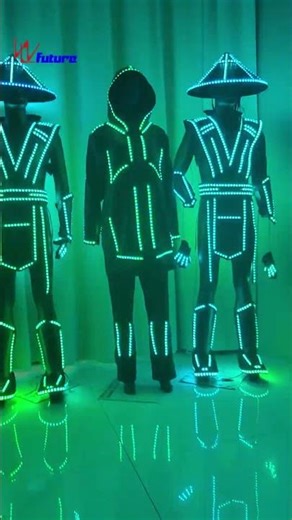LED light-up dance costume
