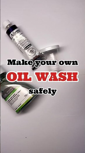 DIY Oil Wash for Miniatures (Safe & Easy Tutorial) #miniaturepainting #oilwash #paintingminiatures