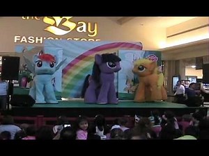 My Little Pony live show on stage Oct 19, 2013