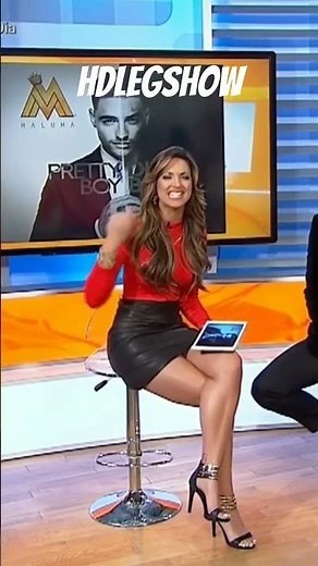 Erika Csiszer - Black Leather Skirt