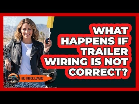 What Happens If Trailer Wiring Is Not Correct?