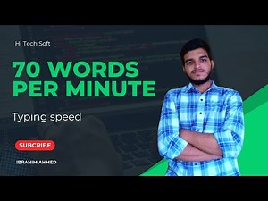 🔥 Typing Speed Test – 70 WPM | Fast Typing Practice & Accuracy Challenge