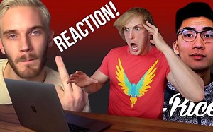 Logan Paul Vlogs - REACTING TO PEWDIEPIE & RICEGUM'S ROASTS ON MY BROTHER!