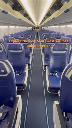 Southwest Airlines 737 max 8 NEW INTERIOR tour #automobile #jetworld #airline #airline #aviation