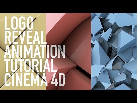 LOGO REVEAL ANIMATION CINEMA 4D TUTORIAL