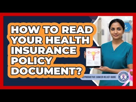 How To Read Your Health Insurance Policy Document?