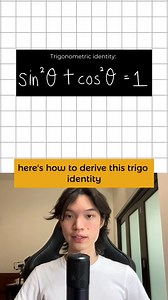 How to derive this trigo identity | Teacher Isaac