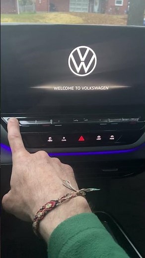 Rebooting the infotainment system on the ID.4