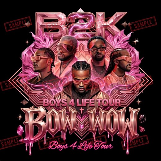 B2K Bow Wow Boys4life Tour 2026 PNG File , B2K Concert (digital Download) - Etsy