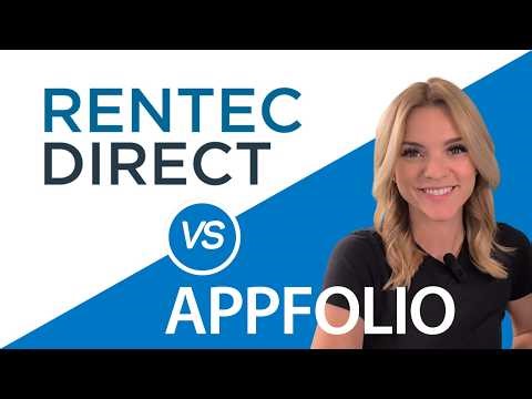 Compare Rentec Direct vs AppFolio Property Management Software