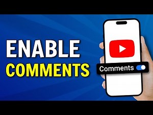 How To Enable Comments on YouTube Mobile - Turn On YouTube Comments