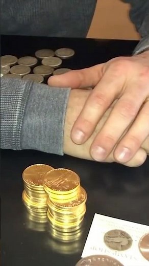 Over $65,000 Worth of Gold! Living Luxury With Yankee Stacking! #Silver #Gold #YankeeStacking #Short