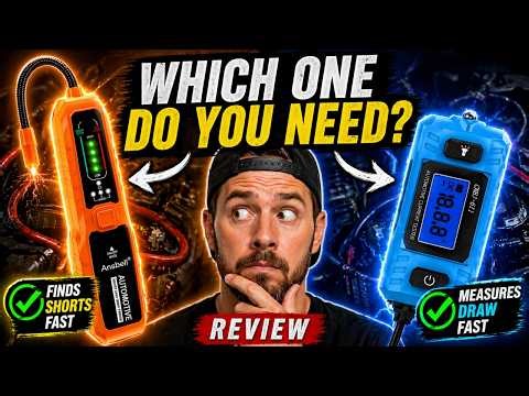 Circuit Tracer vs Circuit Tester – How to Find Electrical Shorts & Parasitic Draw (DIY Guide)