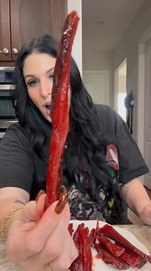 1.3M views · 7.9K reactions | ⭐️FOOD REVIEW⭐️ SOCKEYE SALMON STRIPS FROM @soloveykitchen #mukbang #sockeyesalmon #strips #jerky #snack | Cook It Erica | Facebook