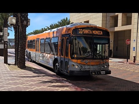 Metro Line 33 | Westbound to Santa Monica | Full Ride* | LA Metro