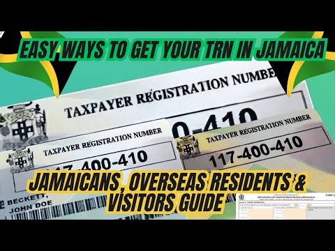 Easy Ways to Get Your TRN in Jamaica | Jamaicans, Overseas Residents & Visitors Guide