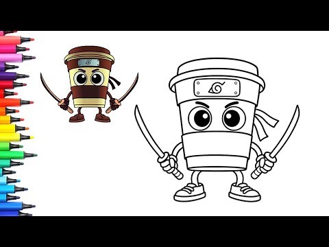 How To Draw Cappuccino Assassino | Italian Brainrot | Italian Brainrot Drawing, Painting & Coloring