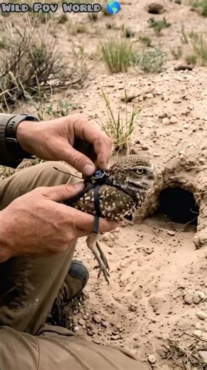 Camera on a Burrowing Owl – Exploring a Hidden Underground Colony