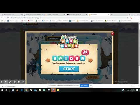 How to login and play word mania