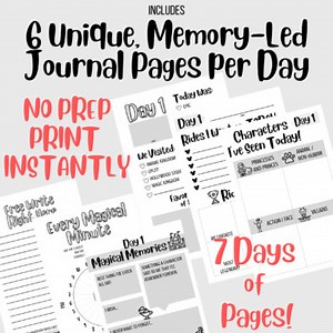 Magical Memories Kids Travel Journal