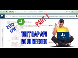 Test RAP OData Services Without UI | Complete CRUD Testing with Restman