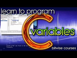 Learn To Program C - Variables and types
