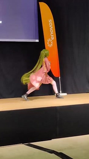 Ma prestation au concours cosplay de la sprin'games 🌸c'était génial #springgame #cosplayshow #mikusenbonzakuracosplay #mikucosplay #mikusenbonzakura