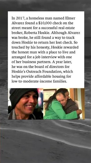Homeless Man Returns $10,000 Check and Changes His Life Forever | Inspiring True Story