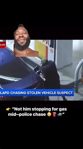 31K views · 202 reactions | Bruh… how you in a high-speed chase and stop for GAS? ⛽ If that ain’t the wildest pit stop I’ve ever seen… this man really said, “lemme top off real quick.” Part 1 | Chaz Bruce | Facebook