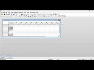 Iniciando con Statistica