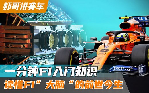 一分钟F1入门知识——读懂F1“大脑”的前世今生