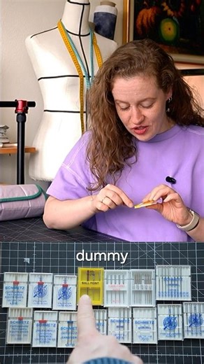 Might need to give my dummy needle a promotion and call it the ‘smarty’ needle from now on🔥 #sewing