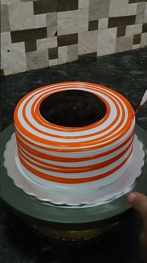 Simple and easy fresh cream butterscotch cake | butterscotch cake decorating 🎂🎂tutorial 🎂🎂