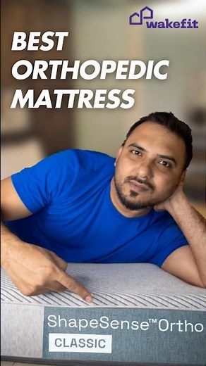 Best Mattress for Back Pain | Wakefit Orthopedic Mattress Review