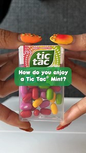 5K views | Scientific research* says your Tic Tac® mints dispensing method reveals your personality.​ *research = vibes​ Let us know how you enjoy a Tic Tac® mint!​ #TicTac​ __​ Des recherches scientifiques* disent que ta façon de distribuer les bonbons Tic Tac® révèle ta personnalité.​ *recherches = ambiance​ Dis-nous comment tu dégustes un bonbon Tic Tac®!​ #TicTac | Tic Tac | Facebook