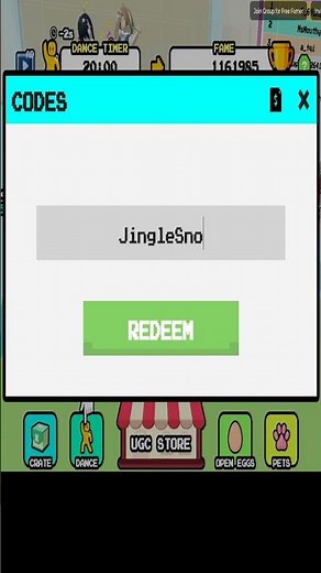 *NEW* CODES DANCE FOR UGC ROBLOX ON 5 DEC 2025